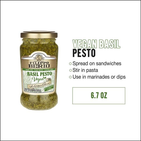 Filippo Berio Basil Pesto, Vegan Publix Super Markets