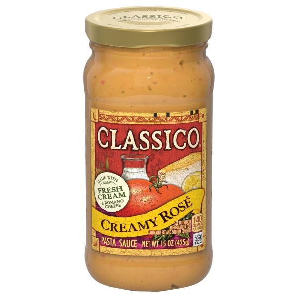 Classico Pasta Sauce Creamy Rose Publix Super Markets