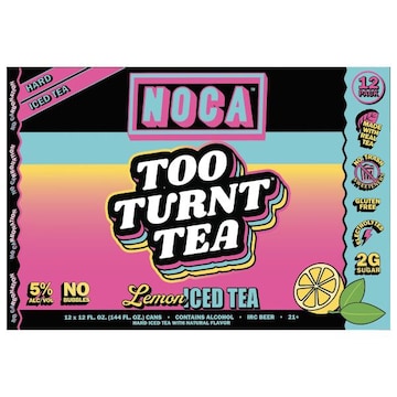 Noca Too Turnt Tea Lemon Iced Tea