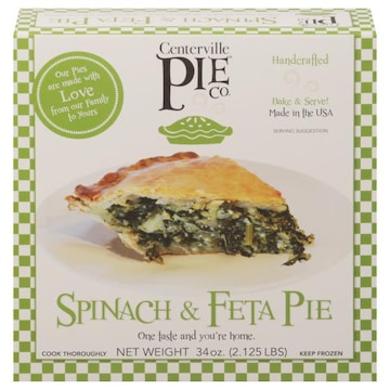 Centerville Pie Co. Pie, Spinach & Feta