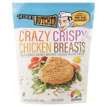 Skinny Butcher Crazy Crispy Chicken Breast Patties