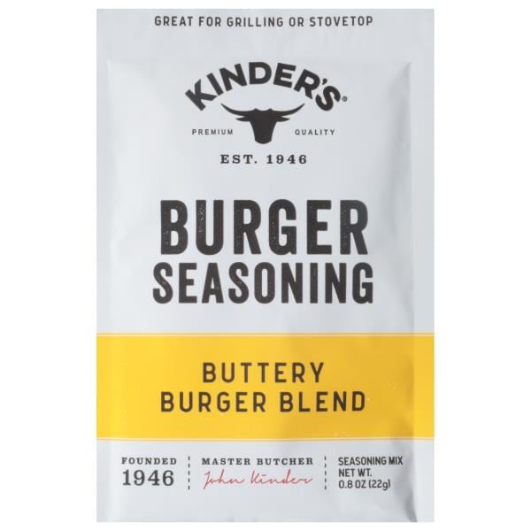 Kinder's Seasoning, Buttery Burger Blend Publix Super Markets