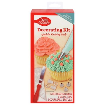 Betty Crocker Decorating Kit, Spatula & Piping Tools