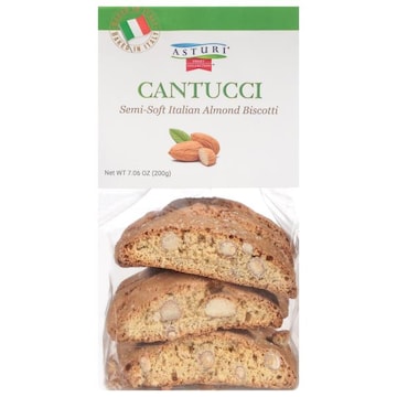 Asturi Sweet Collection Cantucci, Almond Biscotti, Semi-Soft Italian