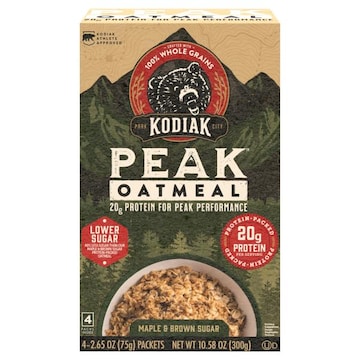 Kodiak Peak Oatmeal, Maple & Brown Sugar