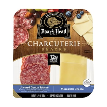 Boar's Head Uncured Genoa Salame & Mozzarella Cheese Charcuterie