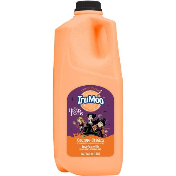 TruMoo Milk, Whole, Orange Cream Publix Super Markets