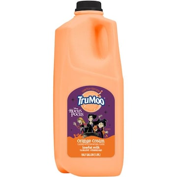 TruMoo Hocus Pocus Orange Cream 1% Lowfat Milk