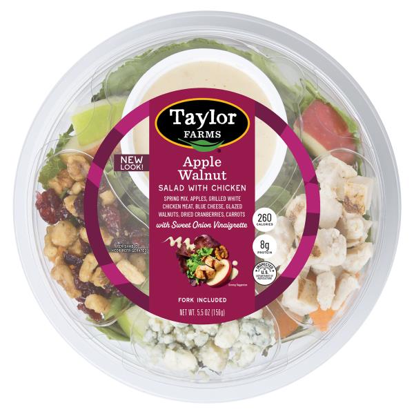 Taylor Farms Salad, with Chicken, Apple Walnut Publix Super Markets