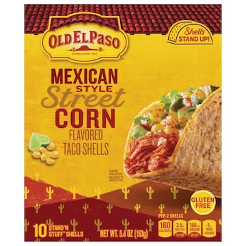 Old El Paso Gluten Free Mexican Style Street Corn Taco Shells