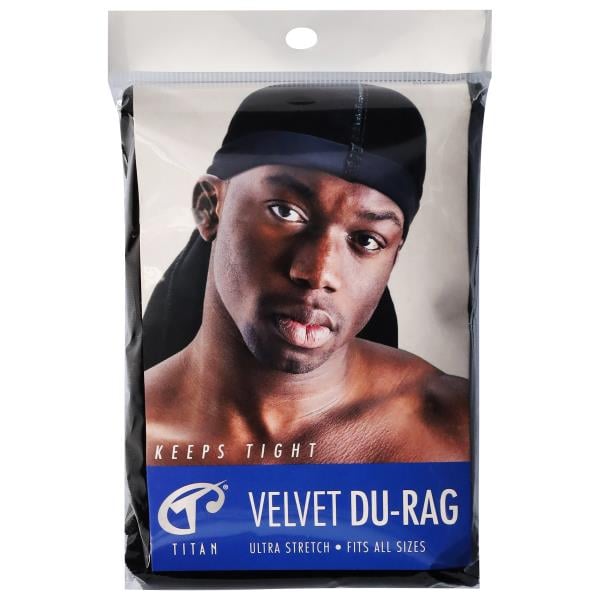 Titan Du-Rag, Velvet, Black | Publix Super Markets