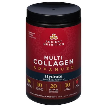 Ancient Nutrition Multi Collagen, Hydrate, Advanced, Berry Flavor