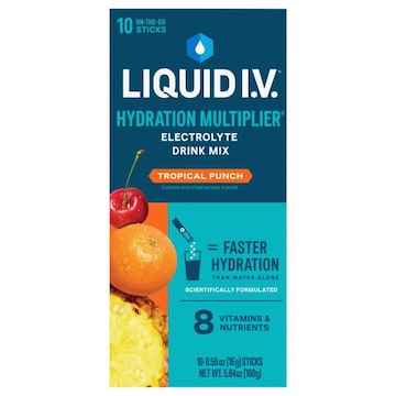 Liquid I.V. Hydration Multiplier Tropical Punch Electrolyte Drink Mix