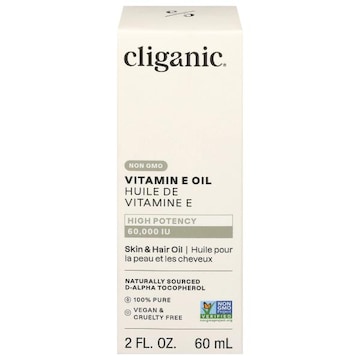 Cliganic Vitamin E Oil, High Potency, Skin & Hair