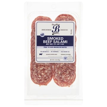 Brooklyn Cured Beef Salami, Smoked