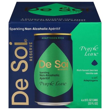 De Soi Aperitif, Purple Lune, Sparkling, Non-Alcoholic