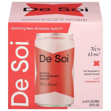 De Soi Sparkling Non-Alcoholic Tres Rose Aperitif