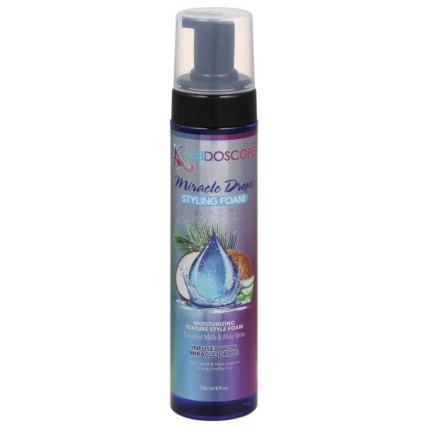 Kaleidoscope Miracle Drops Styling Foam, Coconut Milk & Aloe Vera