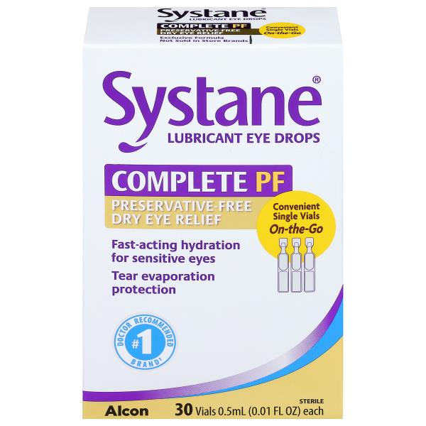 Systane Eye Drops, Lubricant, Complete PF | Publix Super Markets