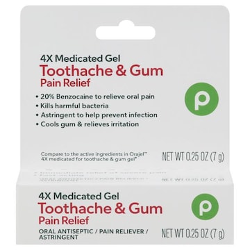 Publix Pain Relief, Toothache & Gum