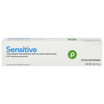 Publix Sensitive Extra Whitening Toothpaste
