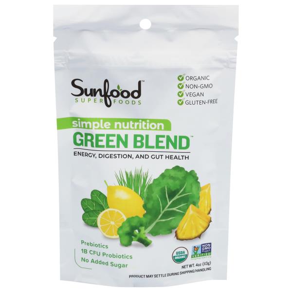 SunFood Superfoods Green Blend, Simple Nutrition | Publix Super