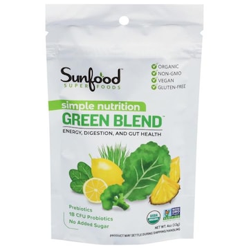 SunFood Superfoods Green Blend, Simple Nutrition