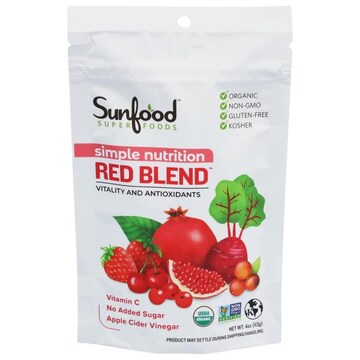 SunFood Superfoods Red Blend, Simple Nutrition