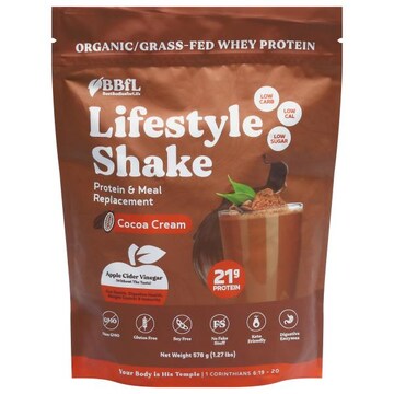 BBfL Lifestyle Shake, Cocoa Cream
