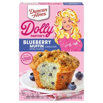 Duncan Hines Muffin & Bread Mix, Blueberry, Dolly Parton's