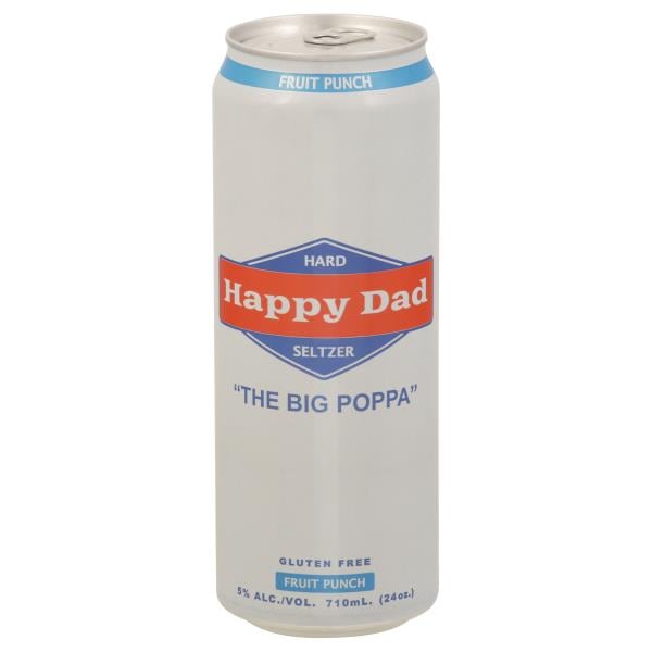 Happy Dad Hard Seltzer, Fruit Punch, The Big Poppa | Publix Super