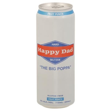 Happy Dad Hard Seltzer, Fruit Punch, The Big Poppa
