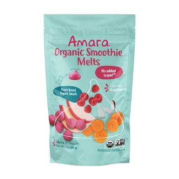 Amara Amara Organic Smoothie Melts Carrot Raspberry