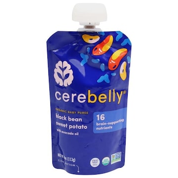 Cerebelly Baby Puree, Black Bean Sweet Potato, Organic