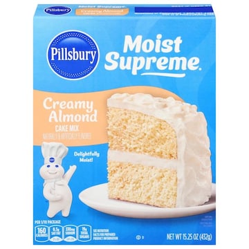Pillsbury Moist Supreme Cake Mix, Creamy Almond