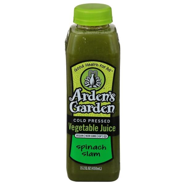 Arden's Garden Vegetable Juice, Spinach Slam, Cold Pressed | Publix ...