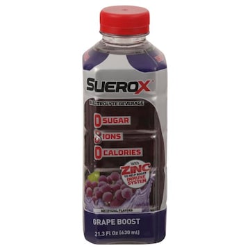 Suerox Electrolyte Beverage, Grape Boost