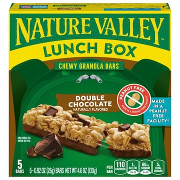 Nature Valley Lunch Box Chewy Double Chocolate Granola Bars