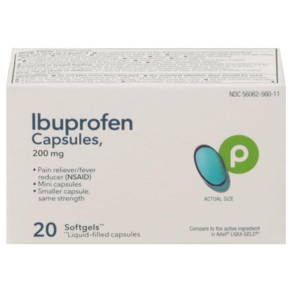 Publix Capsules 200 mg Ibuprofen