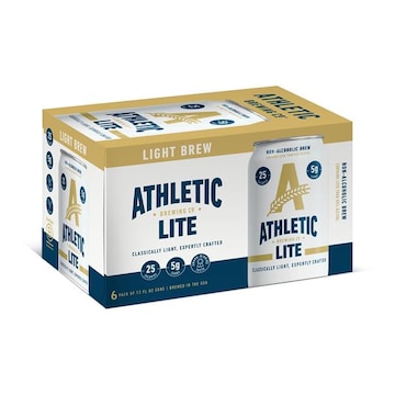 Athletic Brewing Co Non-Alcoholic Beer, Lite