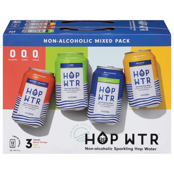 Hop Water NonAlcoholic Beer, Variety Pack Publix Super Markets