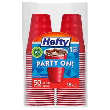Hefty Party On! Cups, 18 Ounce