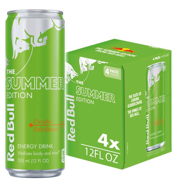 Red Bull Summer Edition Energy Drink Curuba Elderflower 114mg