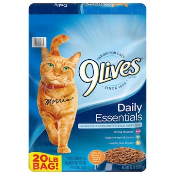 9Lives Cat Nutrition, Complete & Balanced, Daily Essentials, Adult