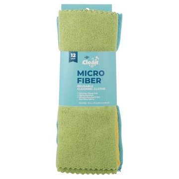 Clean Micro Fiber Reusable Cleaning Cloths