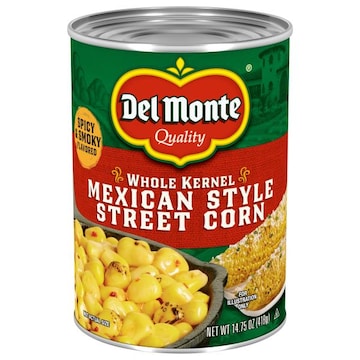 Del Monte Mexican Style Whole Kernel Street Corn