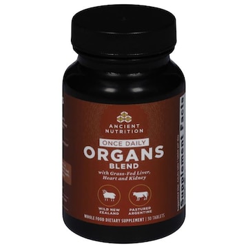 Ancient Nutrition Organs Blend, Once Daily, Tablets