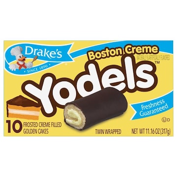 Drake's Boston Creme Yodels