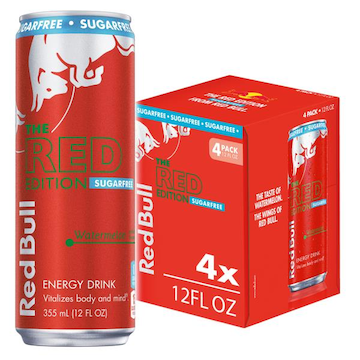 Red Bull Red Edition Red Bull Red Edition Sugar Free Watermelon Energy Drink