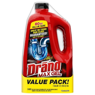 Drano Max Gel Clog Remover, Pro Strength, Value Pack